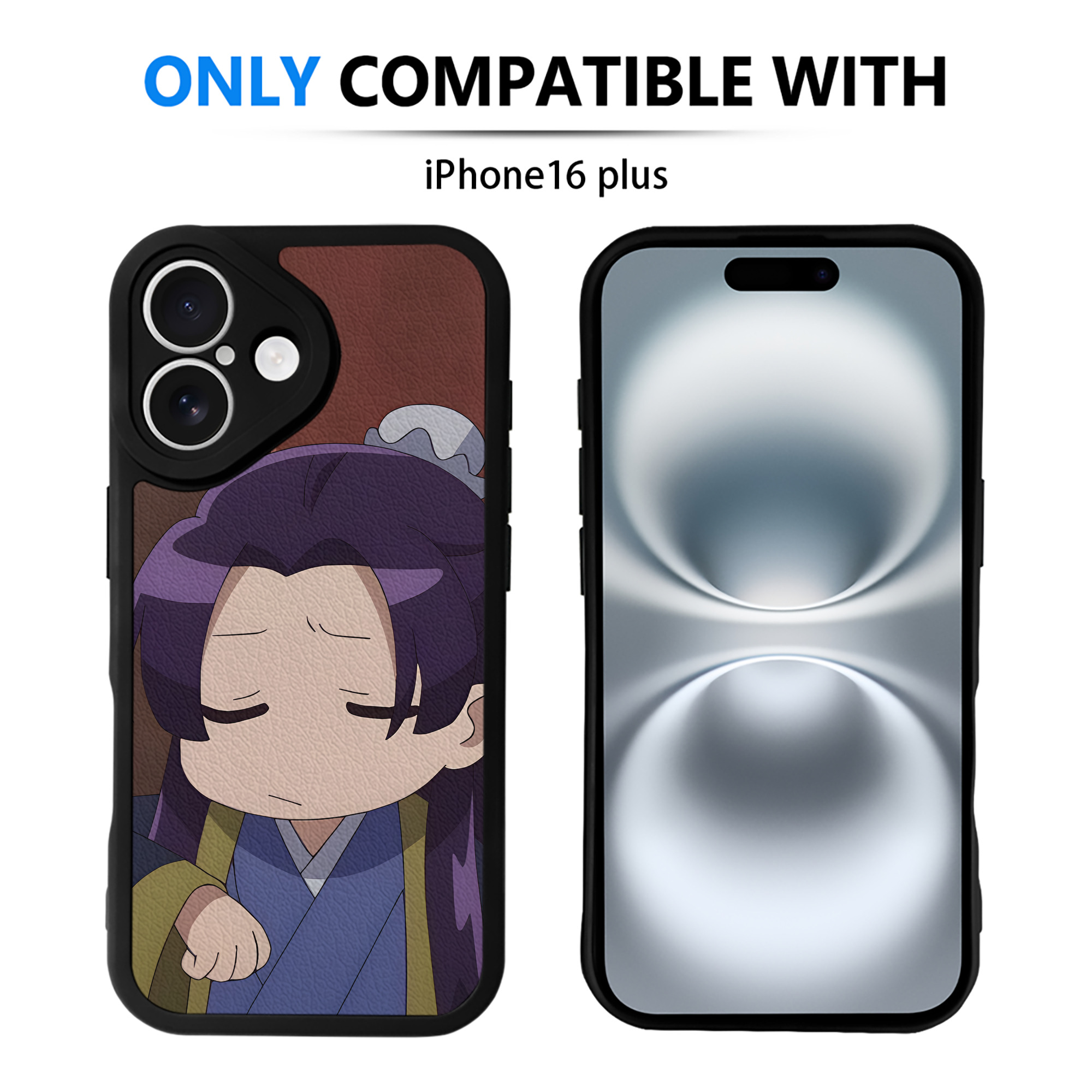 薬屋のひとりごと The Apothecary Diaries 【iPhone 16シリーズ対応】シリコンスマホケース（レザー調） 材質：シリコン